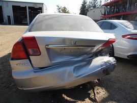 2002 Honda Civic LX Silver Sedan 1.7L AT #A22590